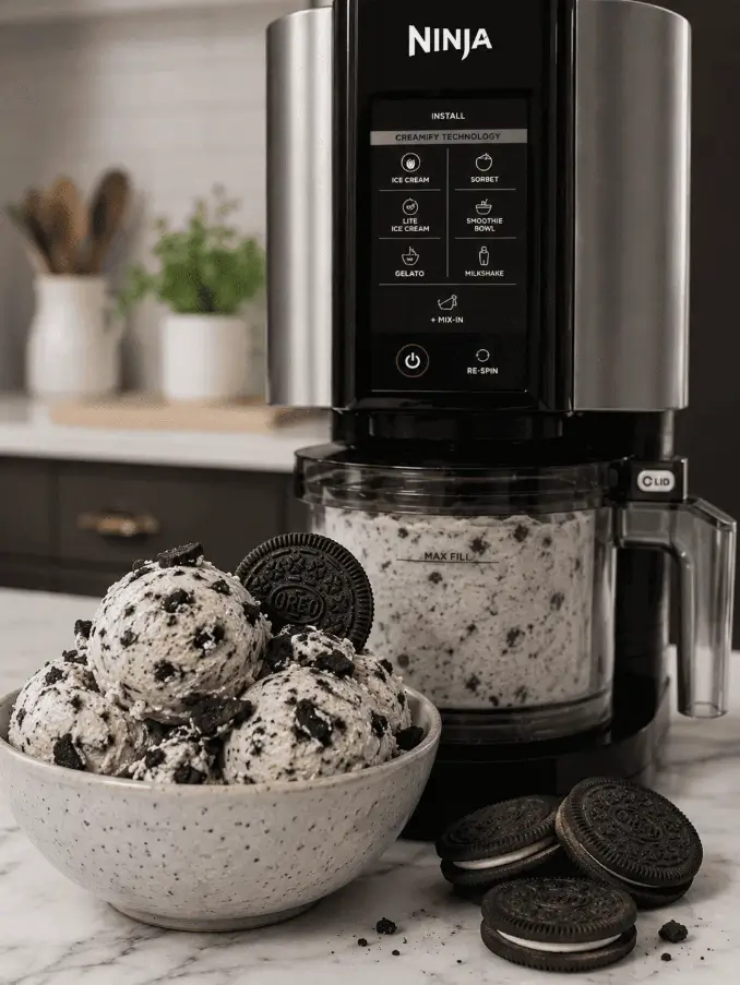 Helado Cookies & Cream